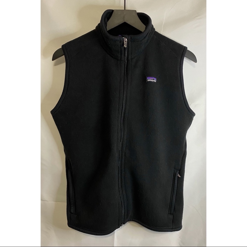 Patagonia Black Better Sweater Fleece Vest Size L